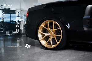 آئودی S5 سوار بر کفش‌های طلایی